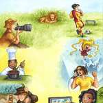 Backpack Books Unit 5 Artwork